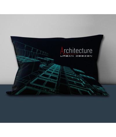 Coussin personnalisé lin - Made in France