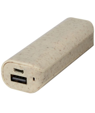 Batterie externe BIO paille de blé 1200 mAh