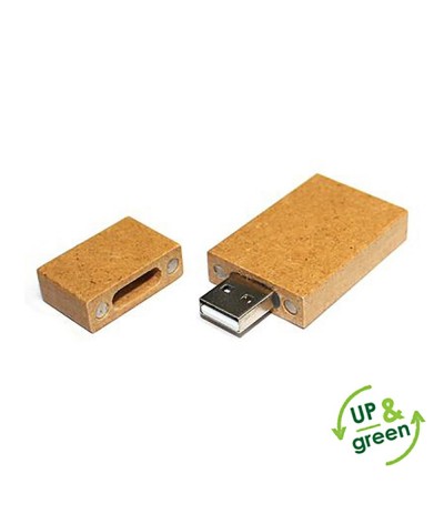 Clé usb en papier recyclé