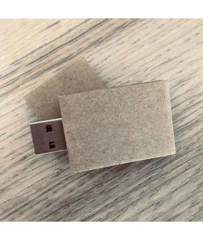 Clé usb carton