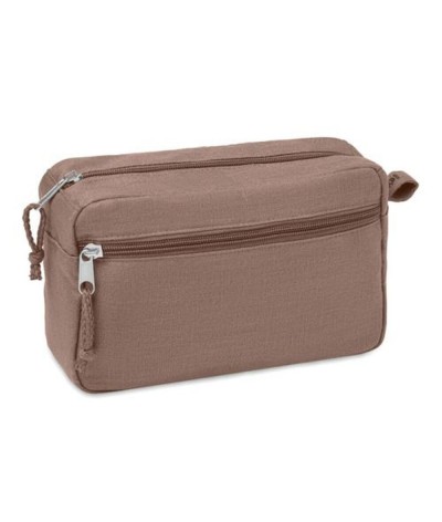 Trousse de toilette en chanvre