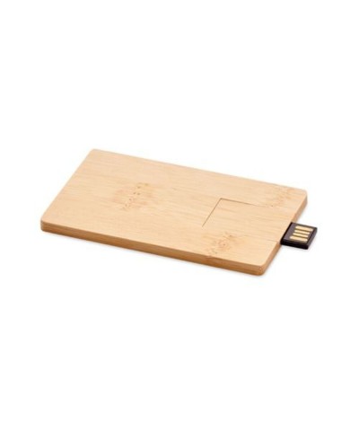 Clé usb bambou