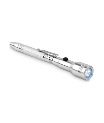 Lampe torche tournevis en aluminium/acier inoxydable