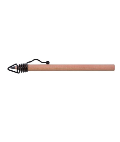 Crayon bois naturel prestige avec clip