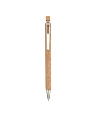 Stylo bille wo en bois naturel certifié fsc