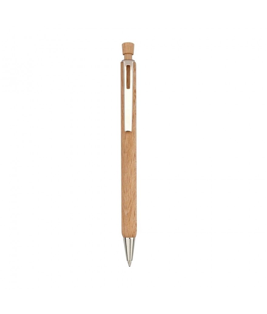 Stylo bille wo en bois naturel certifié fsc