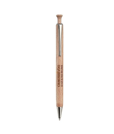 Stylo bille nature en bois certifié fsc