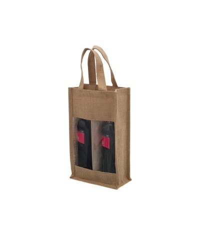 Porte-bouteilles en jute