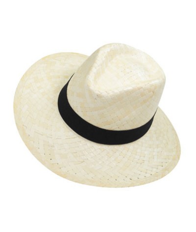 Chapeau panama en paille