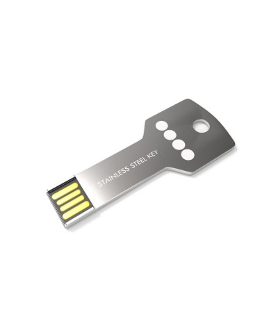 Clé usb métal inoxydable