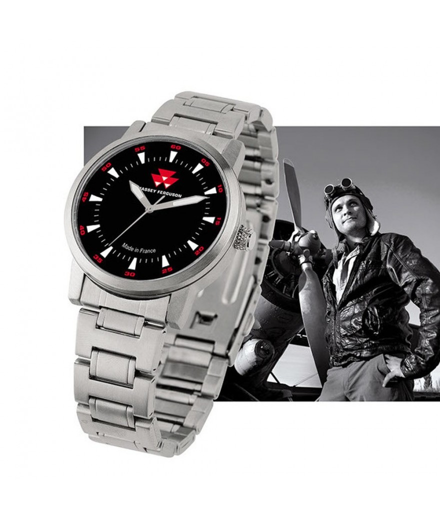 Montre acier 40