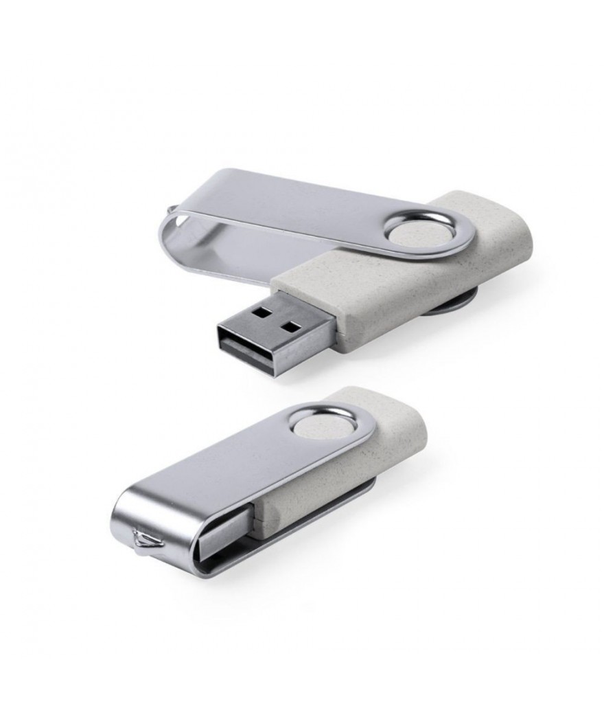 Clé usb twist bio fibre de blé