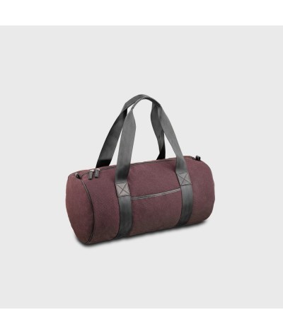 Sac de sport unisexe chic bordeaux