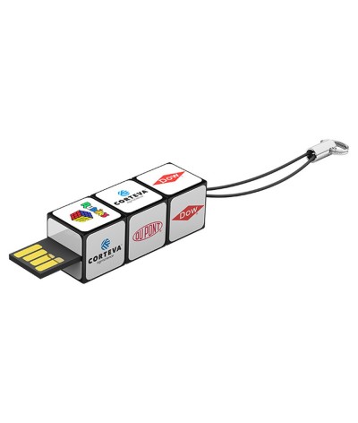 Clé USB mini Rubik's Cube personnalisé