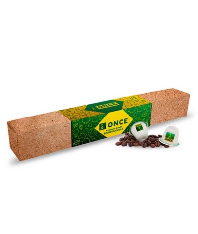 Capsules de café biodégradables en étui