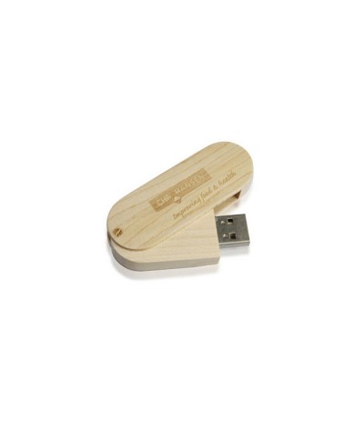 Clé USB Bambou pivotante