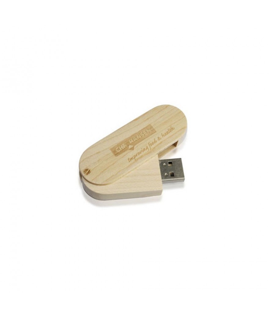 Clé USB Bambou pivotante
