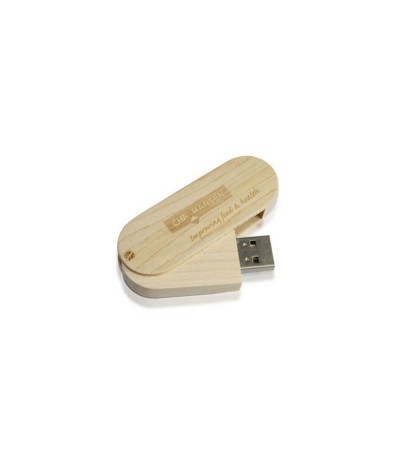 Clé USB Bambou pivotante