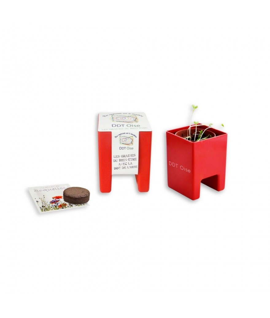 Pot végétal ordinateur