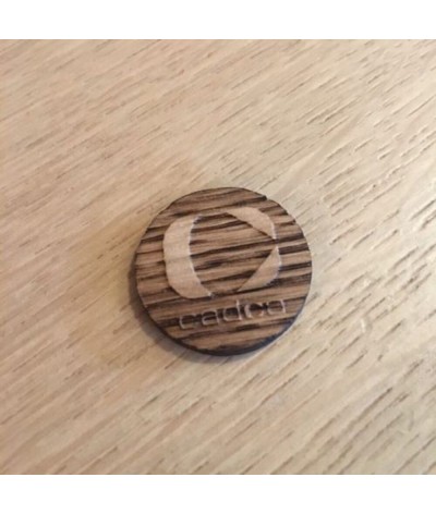 Jetons de caddie bois - Made in France
