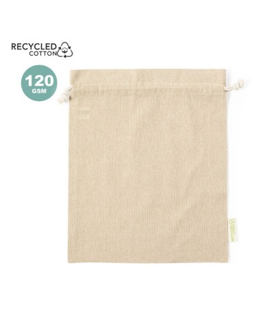 Pochette 100% coton recyclé 25x30