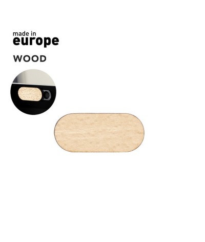 Cache-webcam bois - Made in Europe