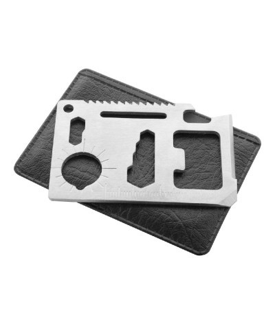 Carte 11 outils multifonction en acier