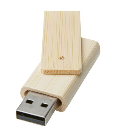 Clé USB pivotante bambou