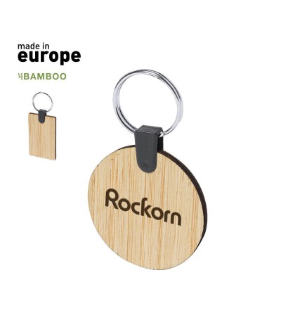 Porte-clés bambou - Made in Europe