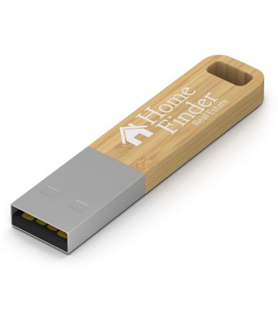 Clé USB Bambou & Métal