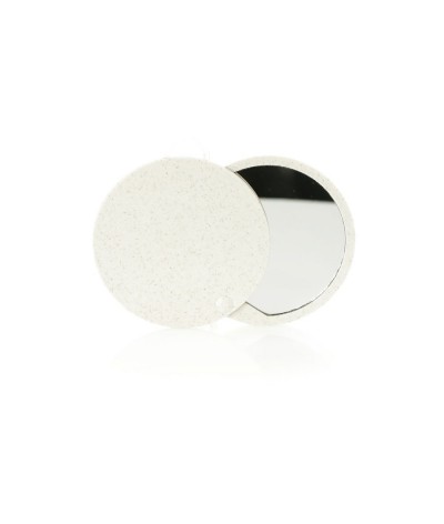 Miroir de poche biosourcé à base de paille de blé