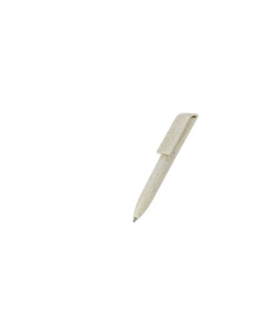 Stylo bille mini biosourcé à base de paille de blé