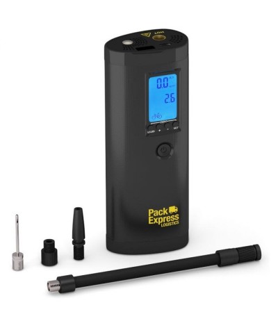 Pompe à air multi-usages avec batterie de secours 2000 mAh et lampe torche