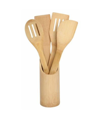 Cuillères bambou GoodCooking