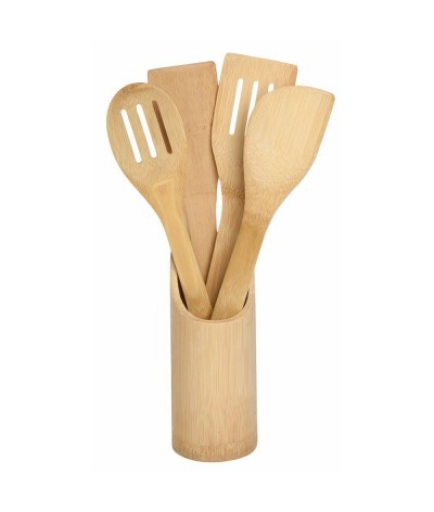 Cuillères bambou GoodCooking