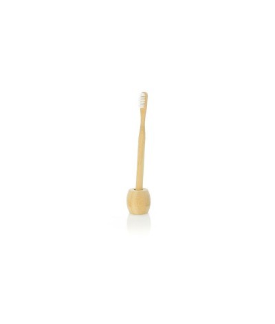 Brosse à dents avec support en bambou