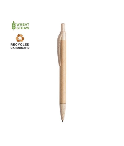 Stylo bille bio et carton recyclé