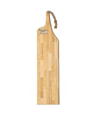 Planche à découper et servir bois 150 cm - Made in France