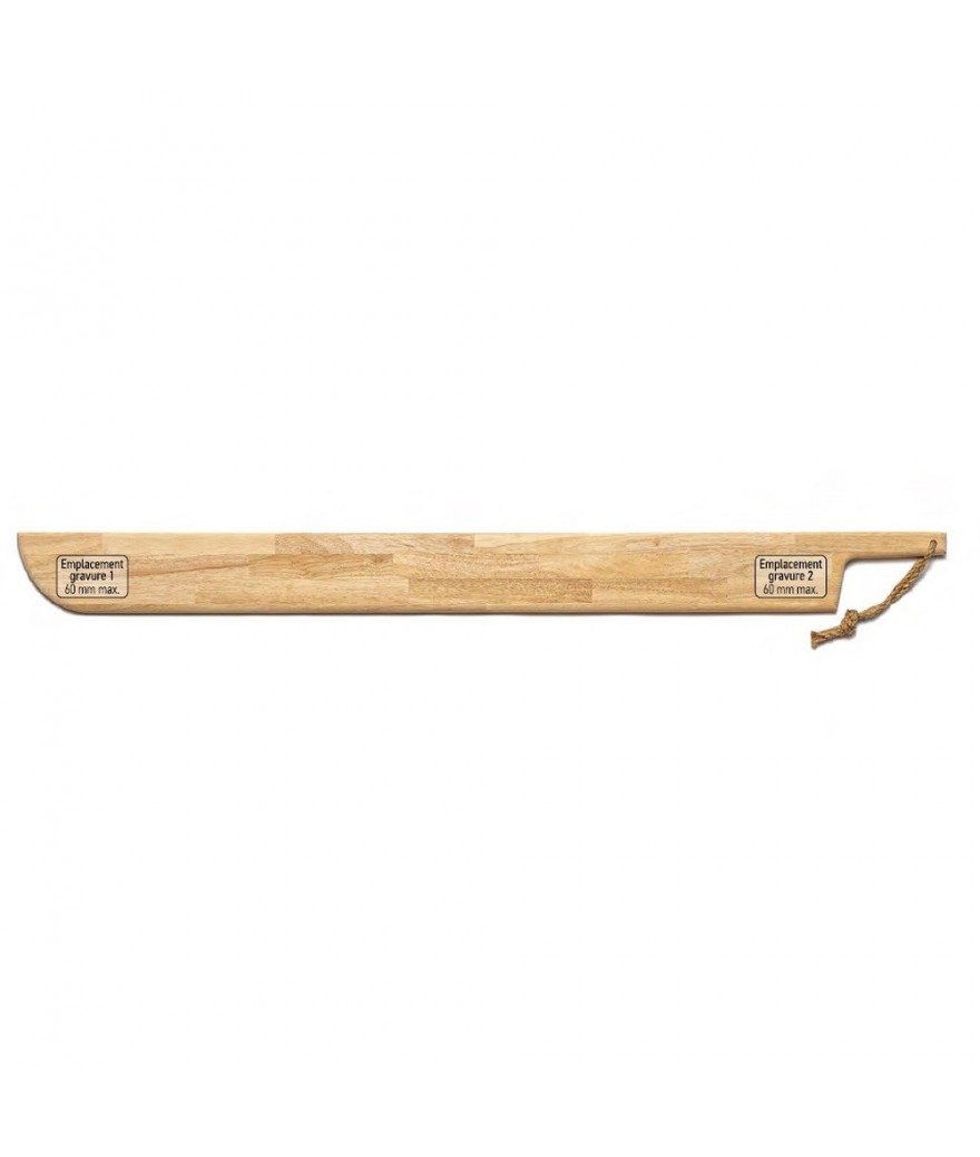 Planche à découper et servir bois 49 cm - Made in France