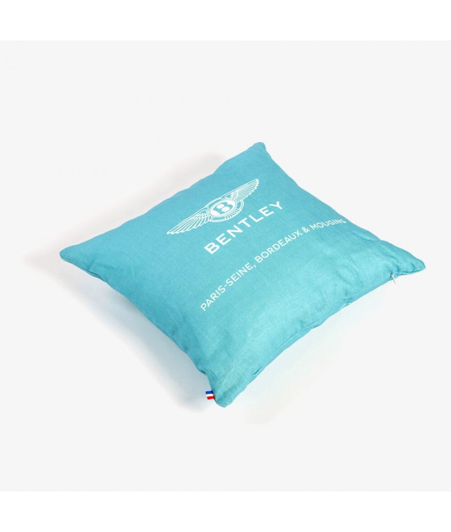 Coussin personnalisé lin - Made in France